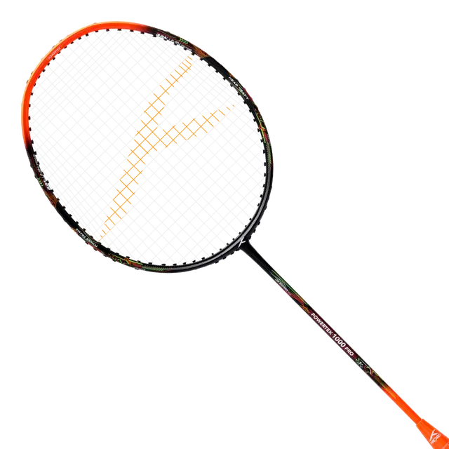 Hundred POWERTEK 1000 PRO Orange Strung Badminton Racquet  (Pack of: 1, 95 g)