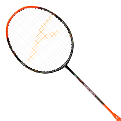 Hundred POWERTEK 1000 PRO Orange Strung Badminton Racquet  (Pack of: 1, 95 g)