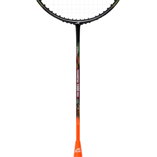 Hundred POWERTEK 1000 PRO Orange Strung Badminton Racquet  (Pack of: 1, 95 g)