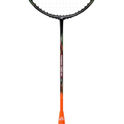 Hundred POWERTEK 1000 PRO Orange Strung Badminton Racquet  (Pack of: 1, 95 g)