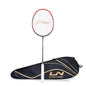 Li-Ning 3D Calibar X Boost Carbon Graphite Strung Badminton Racquets, 83 Grams, 30 Lbs String Tension