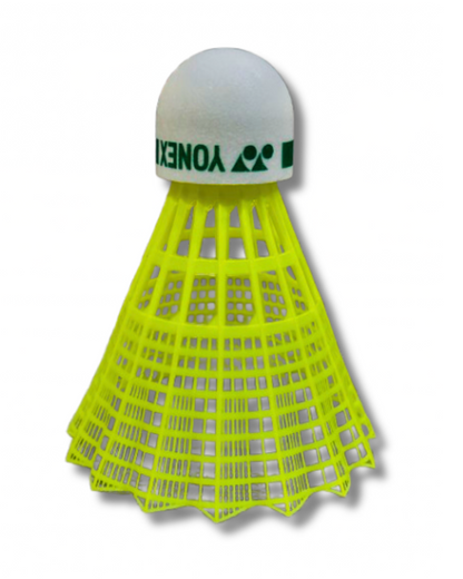 Yonex Mavis 10 Badminton Shuttlecocks - Yellow - Half Dozen (6 Shuttles)