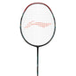 LI-NING Super Series SS100 Carbon Graphite Badminton Strung Racket (Black/Red) Black, Red Strung Badminton Racquet