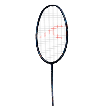 Hundred Super Storm Strung Badminton Racket with Full Cover | 77 Grams | Maximum Tension ≤32